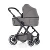 Petite & Mars Kombinált Babakocsi ICON 2in1 Dove Grey LITE AIR - Könnyű, Légáteresztő Multifunkciós Babakocsi Újszülöttkortól