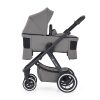 Petite & Mars Kombinált Babakocsi ICON 2in1 Dove Grey LITE AIR - Könnyű, Légáteresztő Multifunkciós Babakocsi Újszülöttkortól