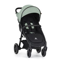   Petite & Mars STREET2 RWS Black Iron Green Sport Babakocsi - Könnyű, Összecsukható és Kényelmes Rugózású Babakocsi