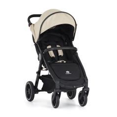   Petite & Mars STREET2 RWS Black Sahara Beige Sport Babakocsi - Könnyű, Összecsukható és Kényelmes Rugózású Babakocsi