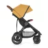 Petite & Mars STREET2 Air Oak Dense Honey Sport Babakocsi - Könnyű, Összecsukható és Prémium Rugózású Babakocsi