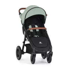   Petite & Mars STREET2 Air Oak Iron Green Sport Babakocsi - Könnyű, Összecsukható és Kényelmes Rugózású Babakocsi