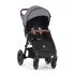 Petite & Mars STREET2 Air Oak Ultimate Grey Sport Babakocsi - Könnyű, Összecsukható és Prémium Kényelmet Biztosító Babakocsi