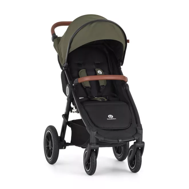 Petite & Mars STREET2 Air Oak Mature Olive Sport Babakocsi - Könnyű, Összecsukható és Prémium Kényelmet Nyújtó Babakocsi