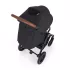 Petite & Mars STREET2 Air Oak Perfect Black Sport Babakocsi - Könnyű, Összecsukható és Prémium Rugózású Babakocsi