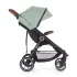 Petite & Mars STREET2 RWS Oak Iron Green Sport Babakocsi - Könnyű, Összecsukható és Kényelmes Rugózású Babakocsi