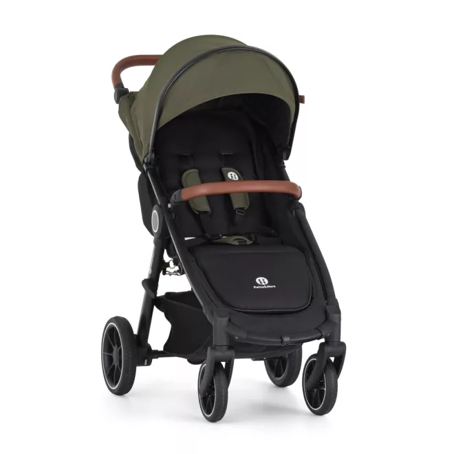 Petite & Mars STREET2 RWS Oak Mature Olive Sport Babakocsi - Könnyű, Összecsukható és Prémium Kényelmet Nyújtó Babakocsi