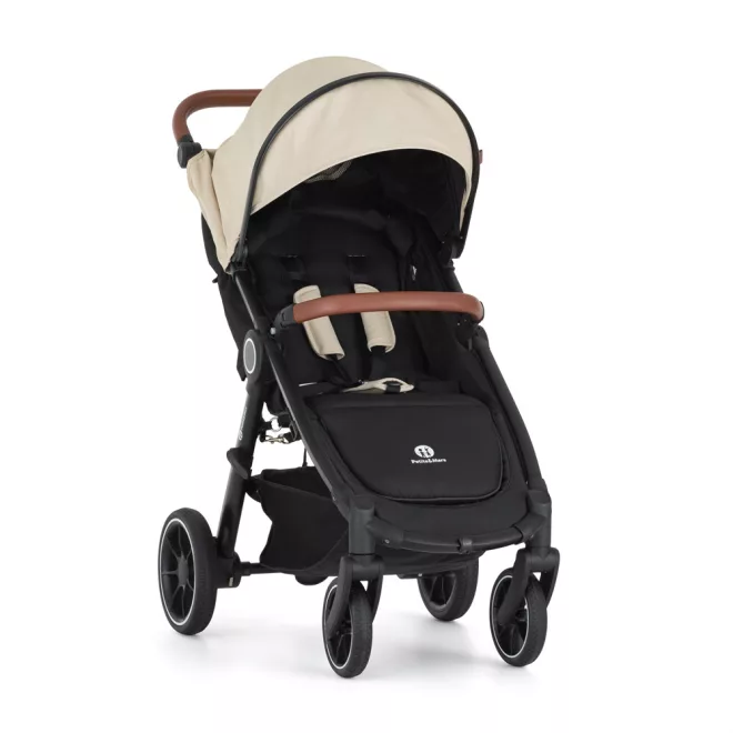 Petite & Mars STREET2 RWS Oak Sahara Beige Sport Babakocsi - Könnyű, Összecsukható és Kényelmes Rugózású Babakocsi