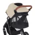 Petite & Mars STREET2 RWS Oak Sahara Beige Sport Babakocsi - Könnyű, Összecsukható és Kényelmes Rugózású Babakocsi