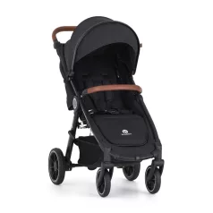   Petite & Mars STREET2 RWS Oak Perfect Black Sport Babakocsi - Könnyű, Összecsukható és Prémium Rugózású Babakocsi