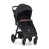 Petite & Mars STREET2 RWS Oak Perfect Black Sport Babakocsi - Könnyű, Összecsukható és Prémium Rugózású Babakocsi