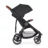 Petite & Mars STREET2 RWS Oak Perfect Black Sport Babakocsi - Könnyű, Összecsukható és Prémium Rugózású Babakocsi