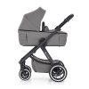 Petite & Mars Kombinált Babakocsi ICON 2in1 Dove Grey XXL AIR - Extra Tágas, Légáteresztő és Könnyű Babakocsi Újszülöttkortól