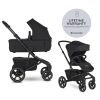 EasyWalker Jimmey 2in1 Kombinált Babakocsi LITE RWS Pepper Black - Könnyű Váz, Prémium Rugózás