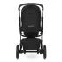 EasyWalker Jimmey 2in1 Kombinált Babakocsi LITE RWS Pepper Black - Könnyű Váz, Prémium Rugózás