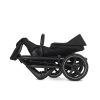 EasyWalker Jimmey 2in1 Kombinált Babakocsi LITE RWS Pepper Black - Könnyű Váz, Prémium Rugózás