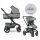 EasyWalker Jimmey 2in1 Kombinált Babakocsi LITE RWS Thyme Green - Könnyű Váz, Prémium Rugózás