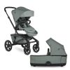 EasyWalker Jimmey 2in1 Kombinált Babakocsi LITE RWS Thyme Green - Könnyű Váz, Prémium Rugózás