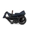 EasyWalker Jimmey 2in1 Kombinált Babakocsi LITE AIR Indigo Blue - Könnyű Váz, Felfújható Kerekek