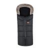 Petite & Mars Arctic 4in1 Téli Szett Furry Forever Black Bundazsák Kézmelegítő és Kesztyű Babakocsira