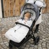 Petite & Mars Arctic 4in1 Téli Bundazsák + Szőrme Kézmelegítő Babakocsira Furry Sky Whisper - Extra Meleg, Vízálló, OEKO-TEX®, Hosszabbítható, Teljes Téli Szett 0-3 Éves Korig