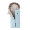 Petite & Mars Arctic 4in1 Téli Bundazsák + Szőrme Kézmelegítő Babakocsira Furry Sky Whisper - Extra Meleg, Vízálló, OEKO-TEX®, Hosszabbítható, Teljes Téli Szett 0-3 Éves Korig