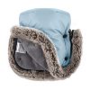 Petite & Mars Arctic 4in1 Téli Bundazsák + Szőrme Kézmelegítő Babakocsira Furry Sky Whisper - Extra Meleg, Vízálló, OEKO-TEX®, Hosszabbítható, Teljes Téli Szett 0-3 Éves Korig
