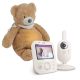 Philips Avent Baba Video Monitor + Nattou 4 az 1-ben Altató Maci Világosbarna Újszülöttek Számára is (SCD891/26)