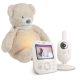 Philips Avent Baba Video Monitor + Nattou 4 az 1-ben Altató Maci Bézs Újszülöttek Számára is (SCD891/26)