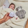 Philips Avent Baba Video Monitor + Nattou 4 az 1-ben Altató Maci Szürke Újszülöttek Számára is (SCD891/26)