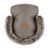 Petite & Mars Comfy 4in1 Téli Bundazsák + Szőrme Kézmelegítő Babakocsira Furry Mocha Mousse - Extra Meleg, Vízálló, OEKO-TEX®, Univerzális Méret, Teljes Téli Szett