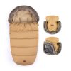 Petite & Mars Comfy 4in1 Téli Szett Furry Elegant Caramel Bundazsák Kézmelegítő és Kesztyű Babakocsira