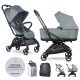 EasyWalker Rockey S Sport Babakocsi Smooth Grey - Ultra Könnyű, Kompakt Összecsukás