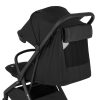 Petite & Mars Sport Babakocsi Flip Forever Black - Kompakt, Könnyű és Maneuverálható Sport Babakocsi