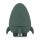 Petite & Mars Szilikon Fürdőjáték Kefével Splashy Rocket Misty Green - Biztonságos és Szórakoztató Fürdőjáték Babáknak 6 hónapos kortól