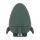 Petite & Mars Szilikon Fürdőjáték Kefével Splashy Rocket Misty Green - Biztonságos és Szórakoztató Fürdőjáték Babáknak 6 hónapos kortól