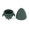 Petite & Mars Szilikon Fürdőjáték Kefével Splashy Rocket Misty Green - Biztonságos és Szórakoztató Fürdőjáték Babáknak 6 hónapos kortól
