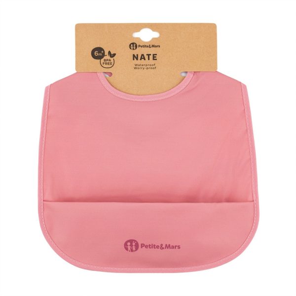 Petite & Mars Előke PU Nate Dusty Rose 6 hónapos kortól - Vízálló, Kényelmes és Praktikus Előke Babáknak