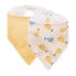 Petite & Mars Nyálkendő Luke 2 db Beige Pears & Intense Ochre - Puha, Kényelmes és Stílusos Nyálkendők Babáknak 3 hónapos kortól