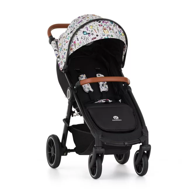 Petite & Mars Street2 RWS Oak Limited 100 Tattoo Sport Babakocsi - Limitált Kiadás, Golyóscsapágyas Kerekekkel és Prémium Kényelemmel Városi Használatra