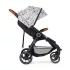 Petite & Mars Street2 RWS Oak Limited 100 Tattoo Sport Babakocsi - Limitált Kiadás, Golyóscsapágyas Kerekekkel és Prémium Kényelemmel Városi Használatra