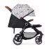 Petite & Mars Street2 RWS Oak Limited 100 Tattoo Sport Babakocsi - Limitált Kiadás, Golyóscsapágyas Kerekekkel és Prémium Kényelemmel Városi Használatra