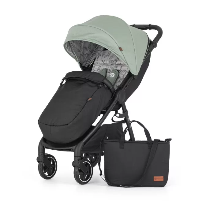 Petite & Mars Sport Babakocsi Royal3 Black Iron Green - Tartós, Kényelmes és Könnyen Manőverezhető Babakocsi Modern Színben