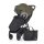 Petite & Mars Sport Babakocsi Royal3 Black Mature Olive - Elegáns, Tartós és Kényelmes Babakocsi Modern Színvilágban