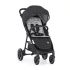 Petite & Mars Sport Babakocsi Royal3 Black Perfect Black - Elegáns, Tartós és Könnyen Manőverezhető Babakocsi Kényelmes Használattal