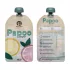 Petite & Mars Papoo Original Tasak Bébiételekhez 1+1 - Praktikus és Higiénikus Tároló Bébiételekhez, Újratölthető és Környezetbarát