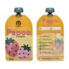 Petite & Mars Papoo Original Tasak Bébiételekhez 1+1 - Praktikus és Higiénikus Tároló Bébiételekhez, Újratölthető és Környezetbarát