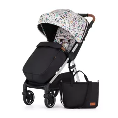   Petite & Mars Sport Babakocsi Royal3 Silver Limited100 Tattoo - Limitált Kiadás, Stílusos és Tartós Babakocsi Kényelmes Használattal