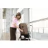 EasyWalker Zoey Chestnut Brown Kombinált Babakocsi Szett Cybex Aton B2 i-Size Autósüléssel és Bázistalppal - Komplett Utazórendszer Újszülött Kortól