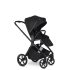 EasyWalker Zoey 3 az 1-ben Kombinált Babakocsi Szett Pure Black CYBEx Aton B2 i-Size Autósüléssel és Bázistalppal - Újszülöttől, Biztonságos Utazás